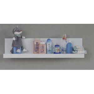 trendteam smart living Ole babykamer wandrek wandrek 90x23x20 cm wit met veel opbergruimte