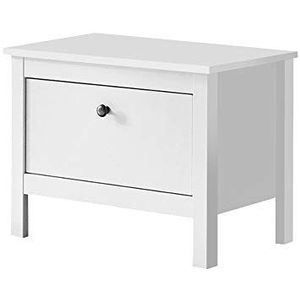 trendteam smart living - Zitbank kast schoenenkast - garderobe - Ole - Opbouwmaat (BxHxD) 55 x 45 x 35 cm - Kleur wit - 183930801