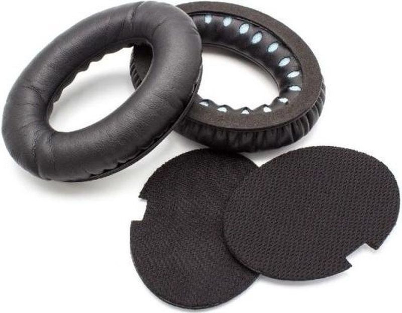 Dolphix Oorkussens voor Bose AE2, QC2, QC15 en QC25 hoofdtelefoons - Zwart