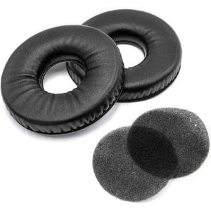 Oorkussens - Zwart - Glanzend - Compatibel met AKG K121 K141 K142
