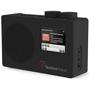 TechnoTrend - Draagbare DAB/DAB+/FM-radio met kleurendisplay