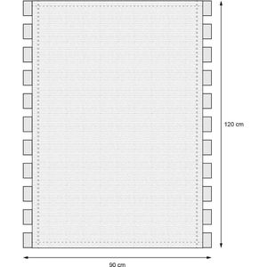 Hangstoel van katoen/hard hout, antraciet, belastbaar tot 120 kg met metalen frame 210 cm incl. twee kussens