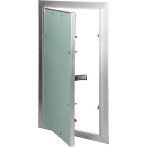 Revisionsklappe GK-Einlage, 300x600 mm, mit Rahmen aus Aluminium