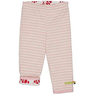 loud + proud Unisex baby omkeerbare broek, GOTS gecertificeerde broek, rosé, 62/68 cm