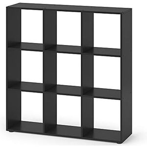 Vicco Nove Ruimteverdeler – 104 x 108 cm Zwart
