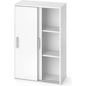 Bladez Garderobeset wit voor hal en hal, wandgarderobe met schoenenbank