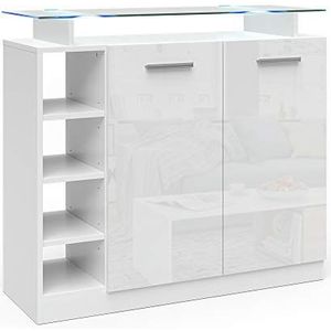 Kommode Asti, Weiß, 97 x 87 cm Vicco