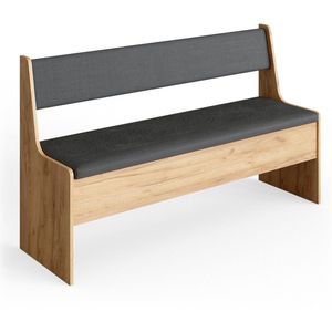 Vicco - Esszimmer-Bank Roman, Sandeiche, 136.6 x 41.5 cm