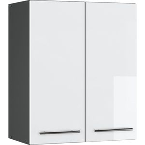 Vicco - Fame-Line - Keuken Hangkast - 60 cm - Wit Hoogglans - MDF