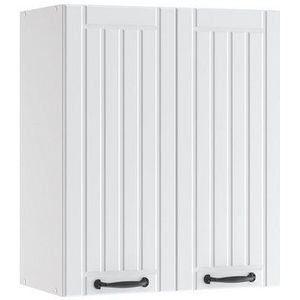 Küchenschränke Fame-Line, Weiß Landhaus, 60 cm Vicco