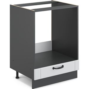 Küchenschränke Fame-Line, Weiß Landhaus, 60 cm ohne Arbeitsplatte Vicco