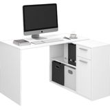 Vicco - Robin - Hoekbureau - Wit - 120 x 60 cm