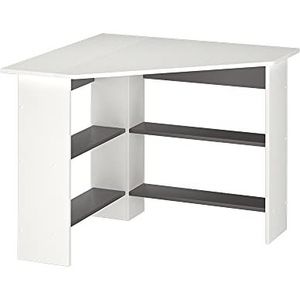 Vicco Hoekbureau Arion, Wit/Antraciet, 90 x 90 cm