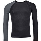 Ortovox - 120 Comp - T-shirt - Jet Zwart - Merino Wol, Ademend, Lange Mouwen