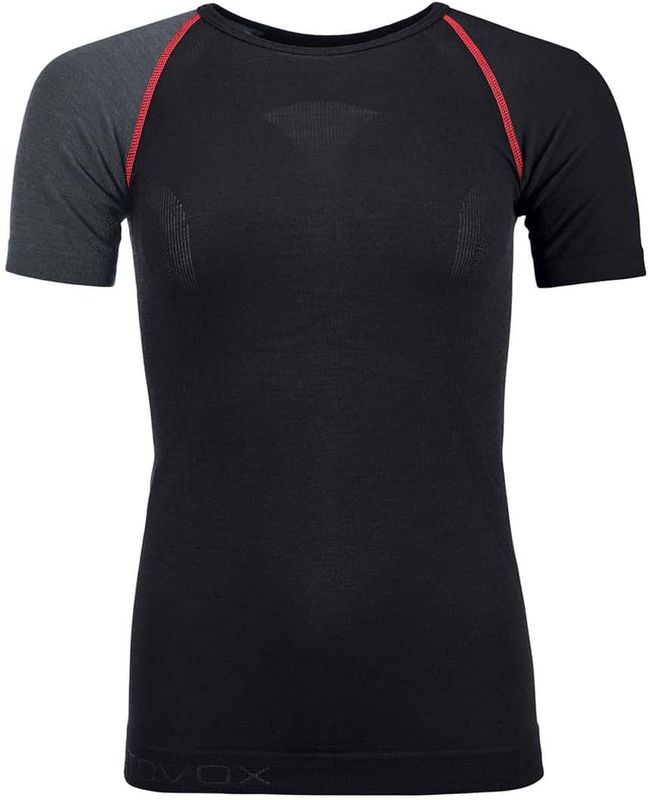 Ortovox - 120 Comp Light - Merino-ondergoed - Zwart - Korte Mouwen