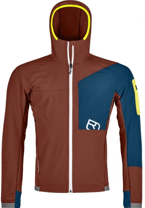 Ortovox - Berrino - Softshell Jas - Oranje - Heren