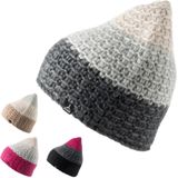 ALTIDUDE Winter Mütze Nest Trio Grob Strickmütze Unisex Beanie Lamm Merino Wolle Farbe: Brown/Beige/Light Grey