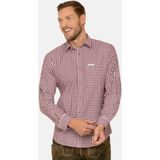 STOCKERPOINT - Campos3 - Overhemd - Bordeaux/Wit