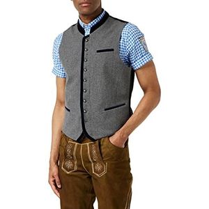 STOCKERPOINT - Klederdracht Gilet - Grijs/Zwart - Alonso