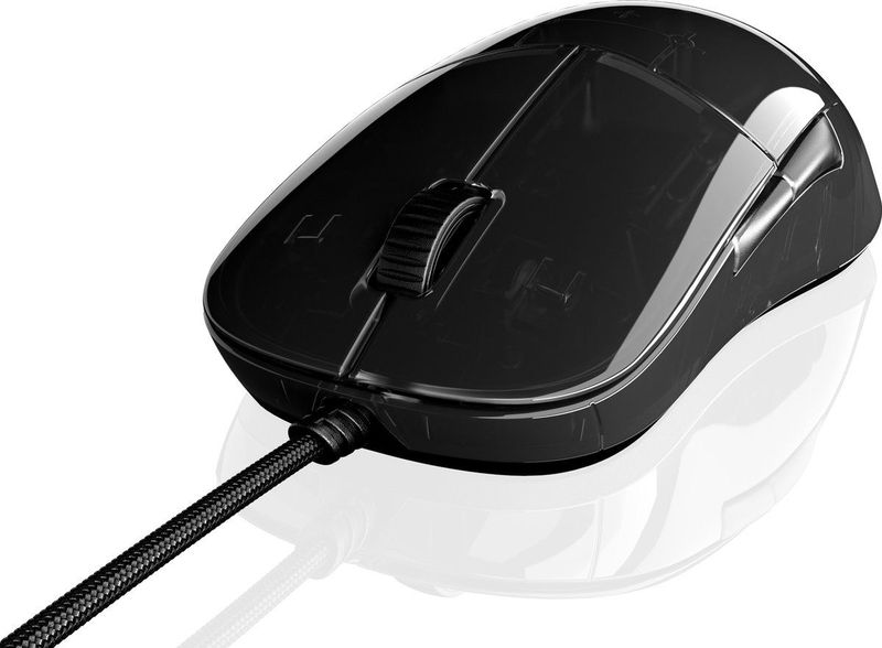 Endgame Gear - XM1r Gamingmuis - Dark Reflex - Optische PixArt PAW3370 sensor - 50 tot 19.000 CPI