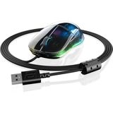 Endgame Gear XM1 RGB Gaming Muis - Donker Reflex (Bedraad), Muis, Zwart