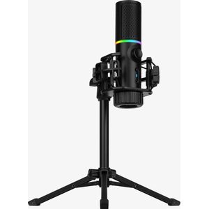 Streamplify MIC RGB - Microfoon - Zwart - USB-A