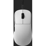 Endgame Gear OP1 Wit - Muis - Bedraad - PixArt PAW 3395 - Kailh GX mechanische switches - 26.000 DPI - wit