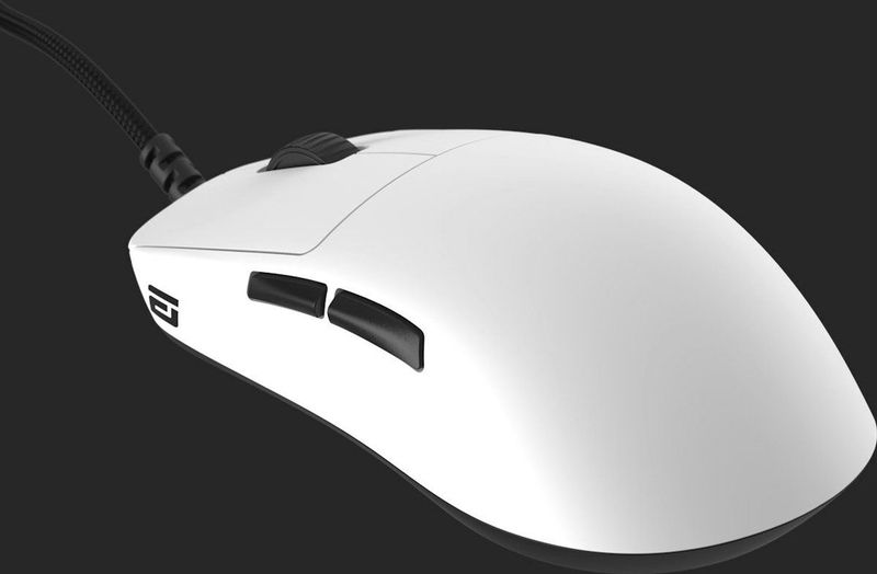 Endgame Gear OP1 Wit - Muis - Bedraad - PixArt PAW 3395 - Kailh GX mechanische switches - 26.000 DPI - wit