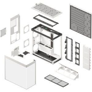 Havn - HS420 VGPU - PC Behuizing - Zwart - Ruim Interieur
