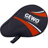 GEWO Master Tafeltennishoes voor volwassenen, met balvak, zwart/rood, 30 x 20 x 2 cm