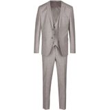 Steffen Klein - Driedelig Pak - Taupe - Heren