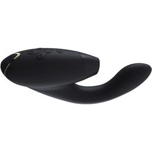 Womanizer Duo vibrator met clitorsstimulator Black 20,5 cm