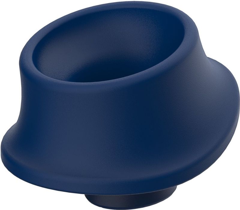 Womanizer L - vervangende zuignap set blauw (3 stuks) - groot