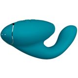 Womanizer Vibratoren Duo 2 PetrolLuxuriöser Dual Stimulator mit Pleasure Air Technologie für die Klitoris und Vibration für den G-Punkt