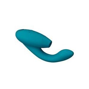 Womanizer Duo 2 - Vibrator - Clitoris+g-spot - Herlaadbaar - Waterdicht - Petrol