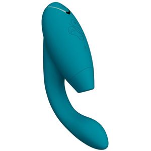Womanizer Duo 2 - Vibrator - Clitoris+g-spot - Herlaadbaar - Waterdicht - Petrol
