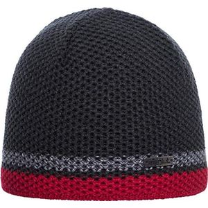 Eisglut Mutsen/hoeden/Caps Muts Frost XL, grafiet/rood, Eén Maat