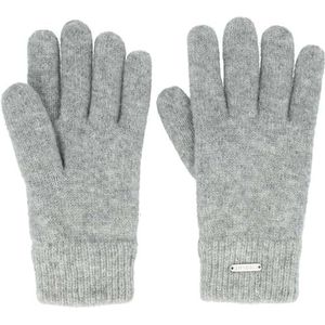 Eisglut Undinel Glove Fleece winterhandschoenen voor dames, zilvermelange, S/M (omtrek 17,5-19 cm), zilver gem., S/M (Umfang 17,5-19cm / 6,5-7,0 inch)