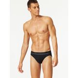 uncover by SCHIESSER Slip  grijs / zwart