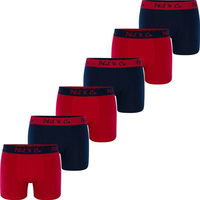 Phil & Co. Berlin - Retro Pants - Zwembroeken - 6-Pack