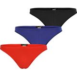 Hom - Freddy - String - Zwart - 3-pack