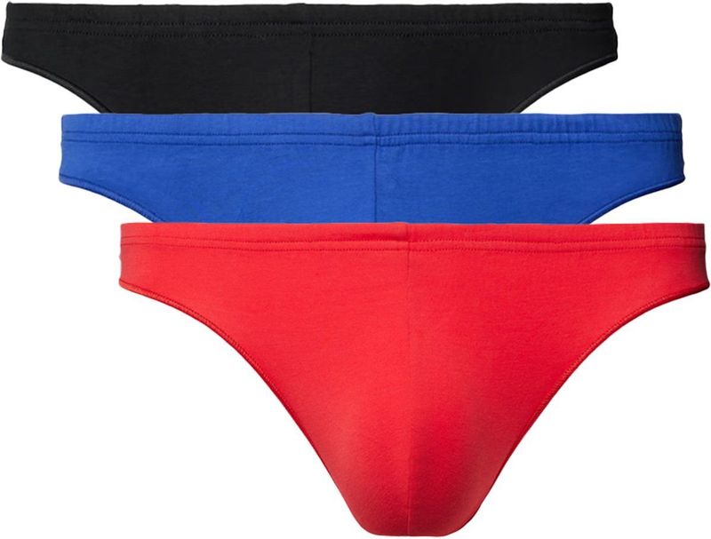 Hom - Freddy - String - Zwart - 3-pack