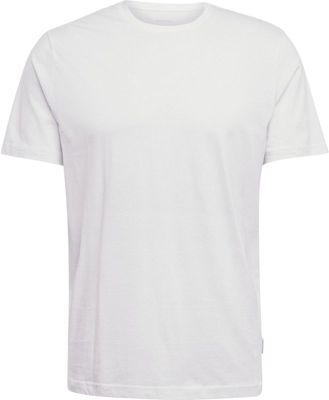 T-shirt - Effen - Jersey - Ronde Hals - Kwartmouw - PETA-Approved Vegan