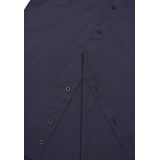 Rusty Neal - Overhemd Uni - Slim Fit - Navy Blauw - Heren Overhemden