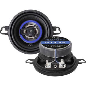 Autotek - ATX 32 - 2-Weg Coaxiale Inbouwluidspreker - 90 W - Polypropyleen Membraan