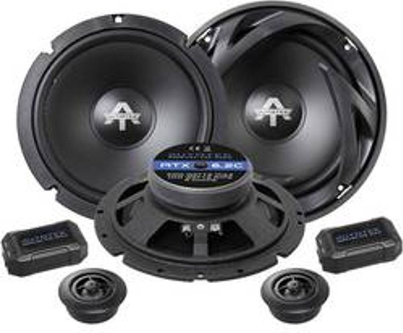 Autotek - ATX 6.2C - Auto HiFi Luidsprekers - 2-Weg Componentensysteem - 200 W