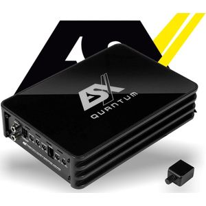 ESX Quantum Q-ONEv2 700W RMS Monoblok Auto versterker met bass remote
