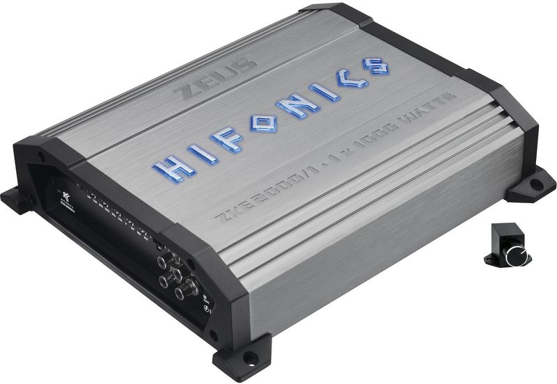 Hifonics - Zeus Evolution ZXE - Eindversterker - Zwart - Class D - 2000 Watt