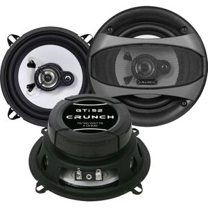 Crunch, Auto HiFi luidsprekers, GTI- Coax 13 cm inbouwluidsprekerset (150 W, 13 cm)