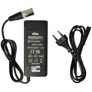 E-Bike Accu Oplader 42V - 2,2A - 100W - 3-pins XLR Connector